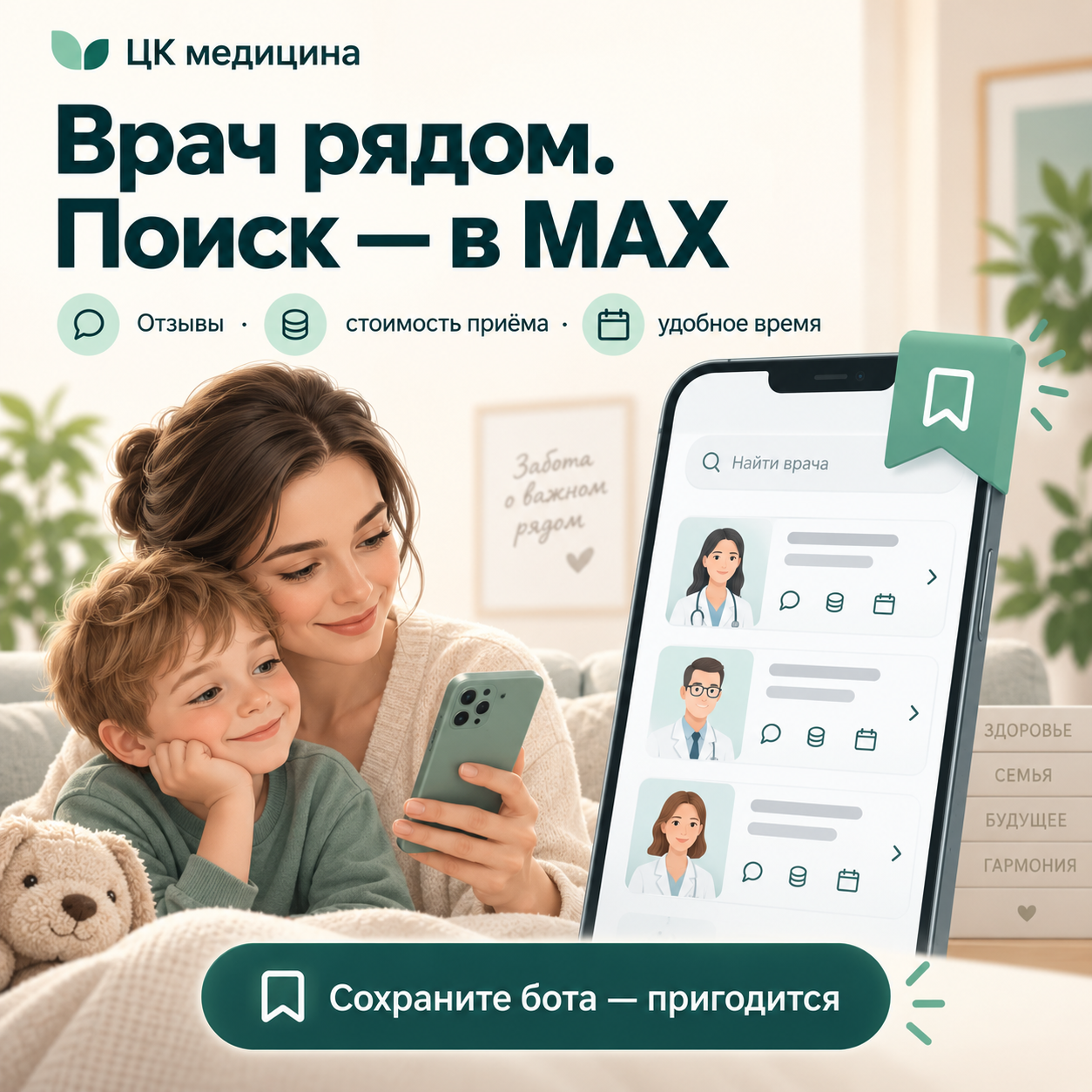 Найди врача или клинику
